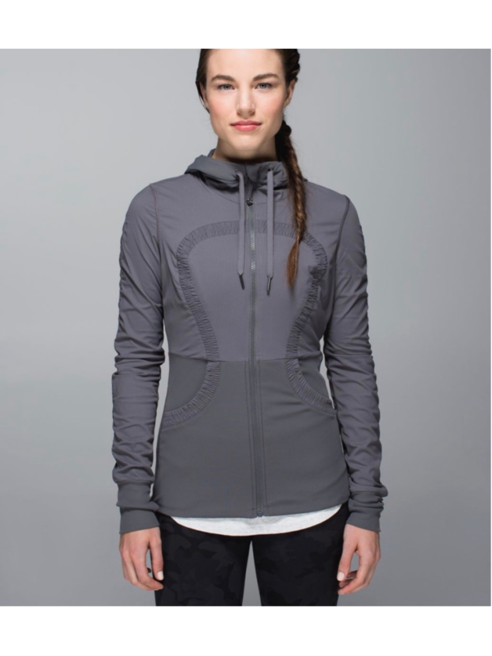 Lululemon Dance Studio Women’s Dark Grey Coal Jacket Size 8
Coal